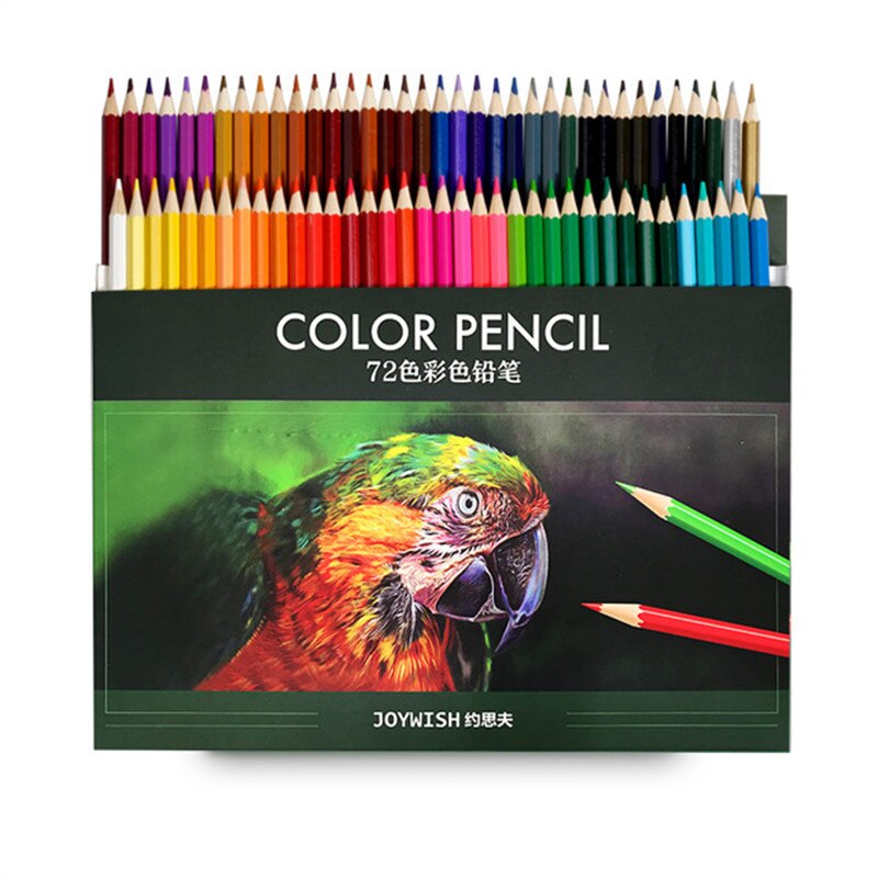 JOYWISH 72 colored Pencil Lapis De Cor Professionals Artist Painting Oil Color Pencil For Drawing Sketch Art Supplies