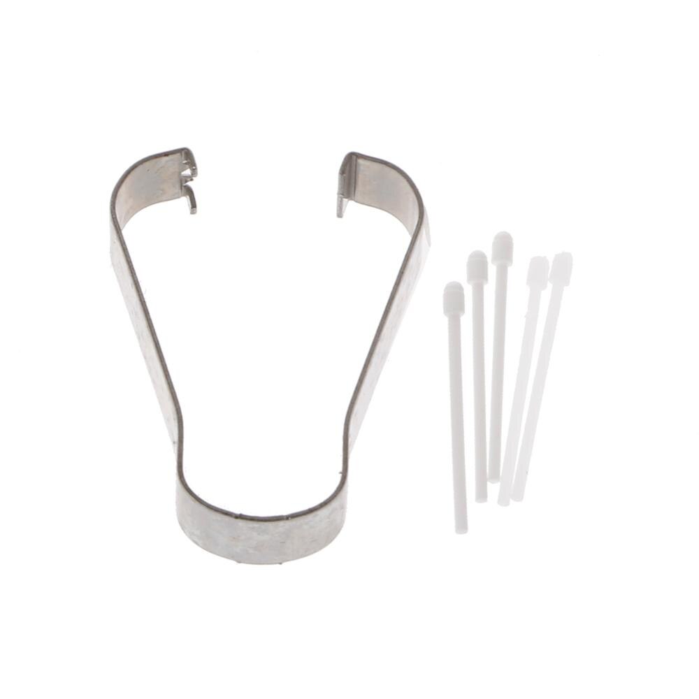 Navulpunt voor samsung galaxy note 5 / 4 /3 styluspen vervangende punt met clip: Wit