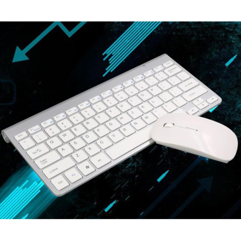 2.4Ghz Ultra-Thin Wireless Keyboard And Mouse Combo With USB Receiver Mouse Keyboard set For Apple PC WindowsXP/7/8/10 rose gold