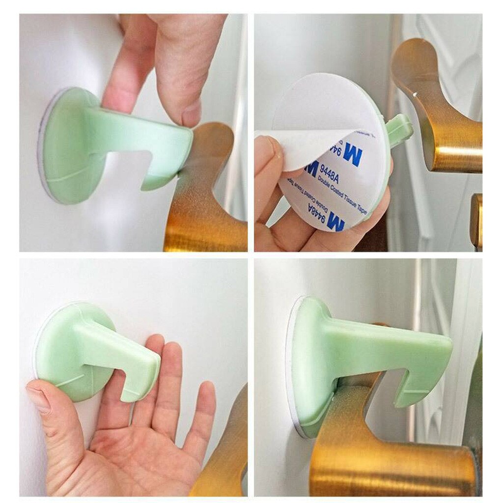 Door Stopper Silicone Door Lock Protective Pad Anti-Collision Stop Door Protector Tope Puerta Suelo Multifunctioal Door Holder