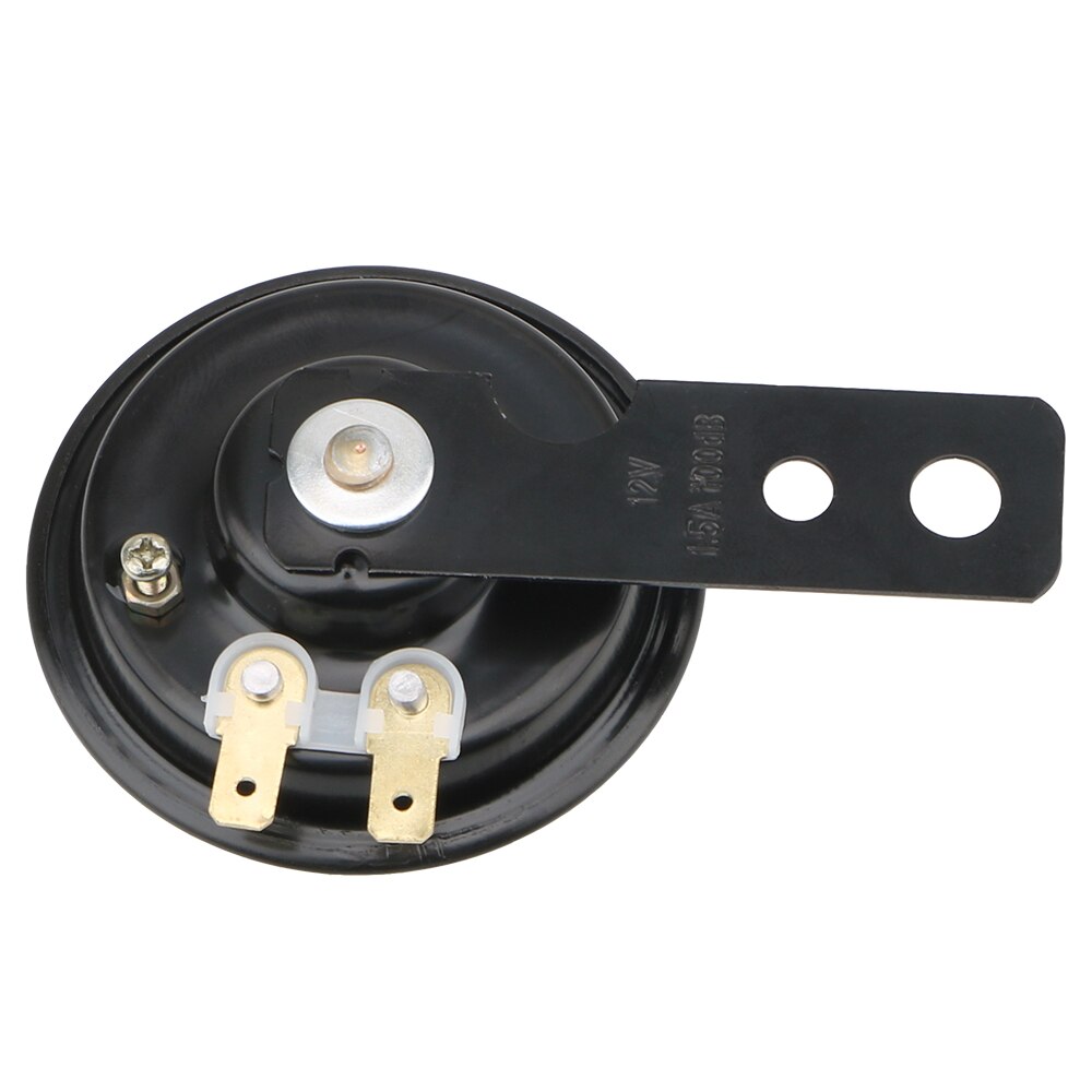YOSOLO-bocina de 12V 1,5a 105db, bocina redonda resistente al agua Universal, bocina eléctrica para motocicleta, Kit de bocina de señal para motocicleta