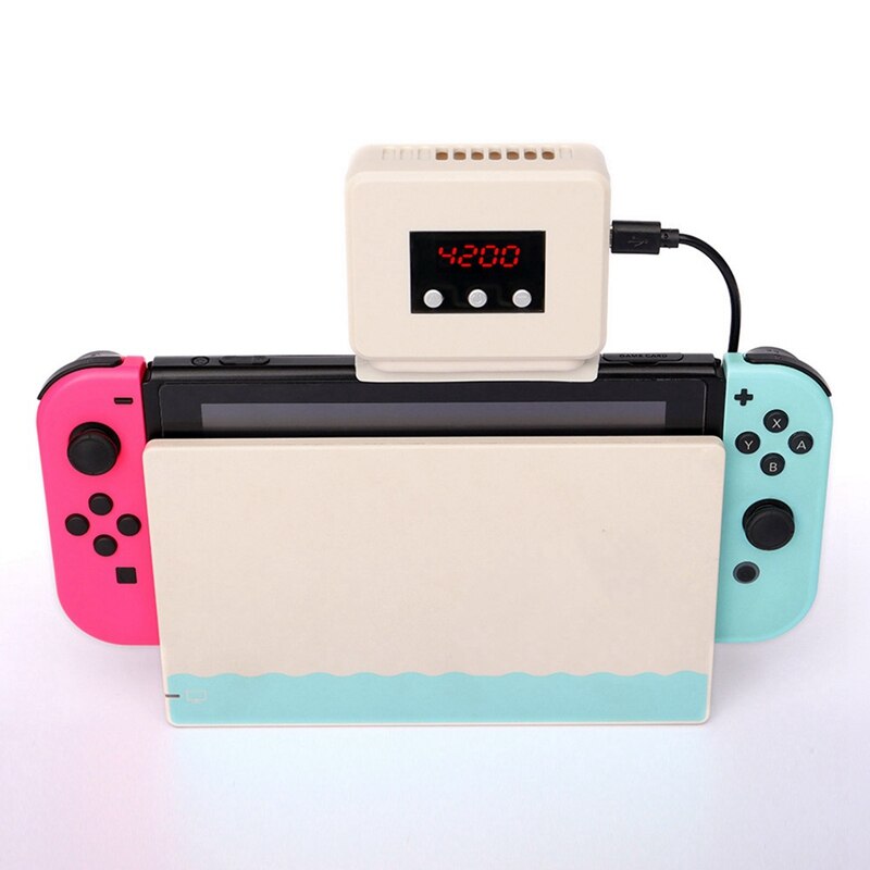 For Nintendo Switch OLED Cooler Fan USB Cooling Fan External Heat Dissipation Fans for Nintendo Switch OLED Accessories