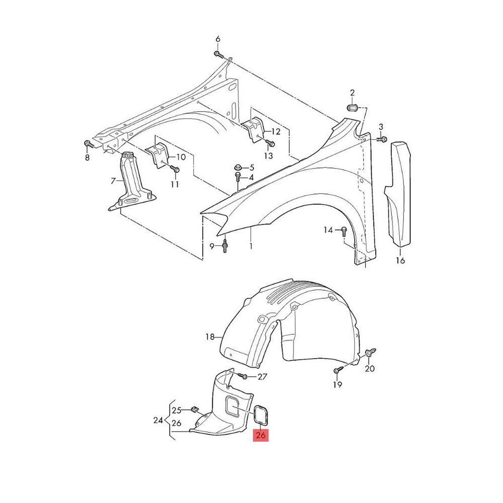 5G0805413 5G0805414 Voor Rechts Links Cover Voor Vw Golf MK7 5G0 805 413 5G0 805 413