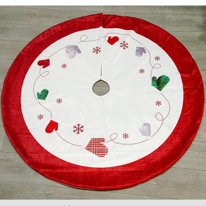 Kerstboom Rok 120Cm Ronde Tapijt Kerstboom Bodem Decoratie Jaar Thuis Outdoor Decor Event Party Boom Rokken