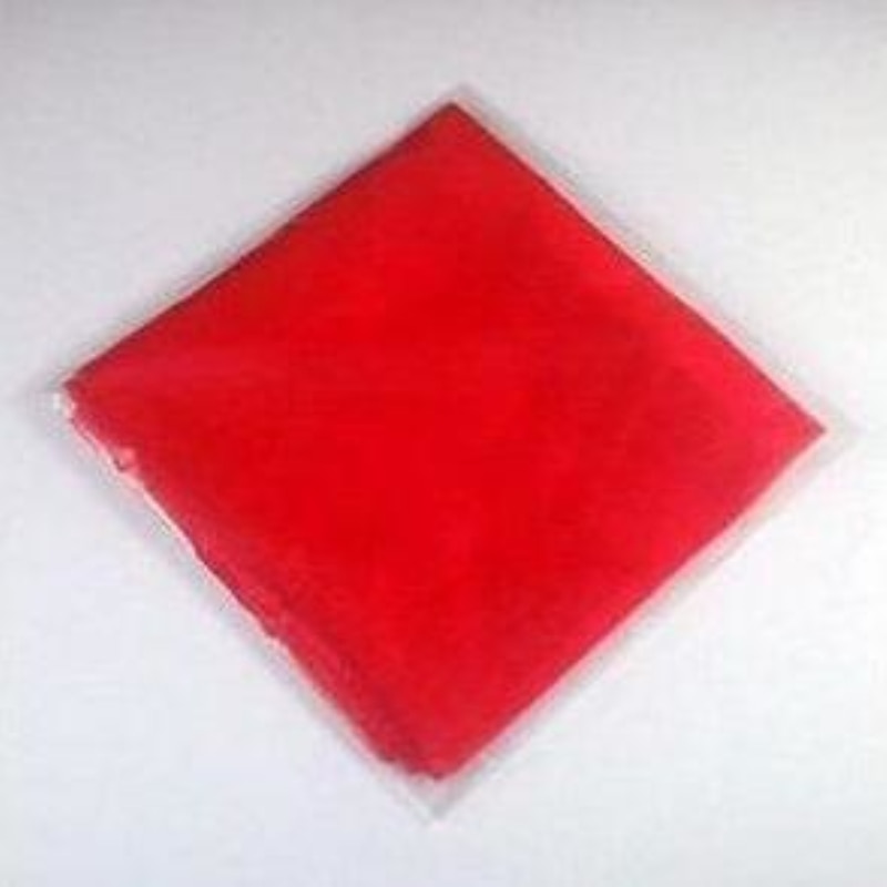 Rosso di seta sciarpe 45 cm * 45 cm scomparsa di seta di seta per spettacolo di magia puntelli giocattoli magici trucchi magici