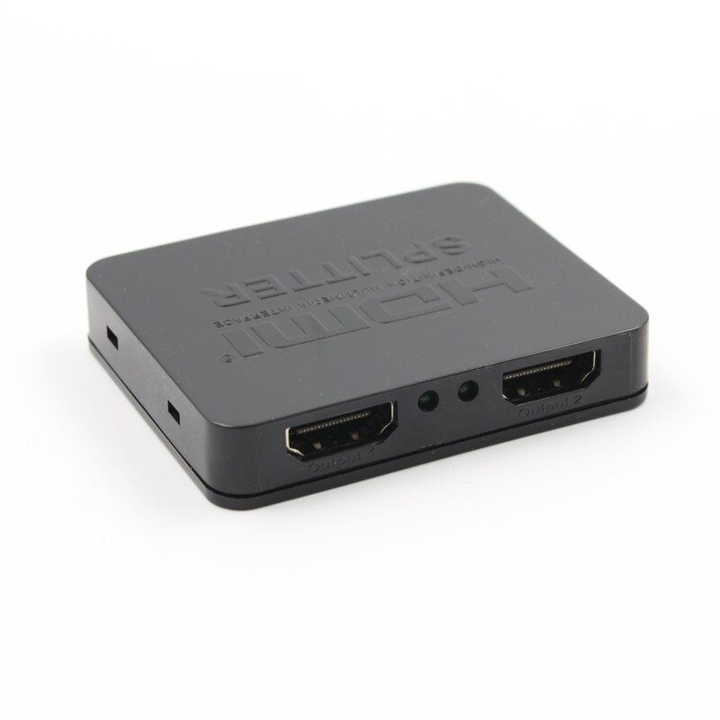 Multifunctional HDMI Splitter 1 In 2 Out 2 Ports Repeater Amplifier Hub HDMI Switch Box HDMI 1080P 3D Display For Computers