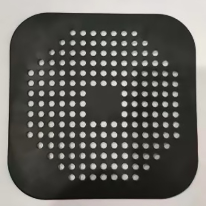 Zeef voor Douche Afvoer Haarfilter Gootsteen Blocker Bad Stopper Badkamer Mesh voor Haar Afvoer Zeef Aanrecht Filter GLQ01: Zilver