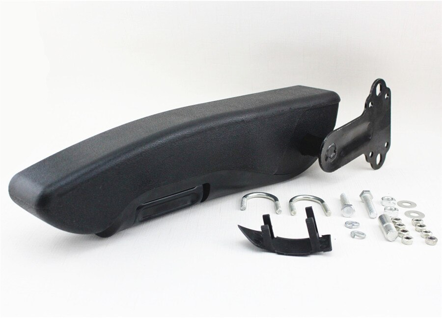 Universal højre side pu læder højre side justerbar bilsæde armlæn konsol boks armlæn 1 stk