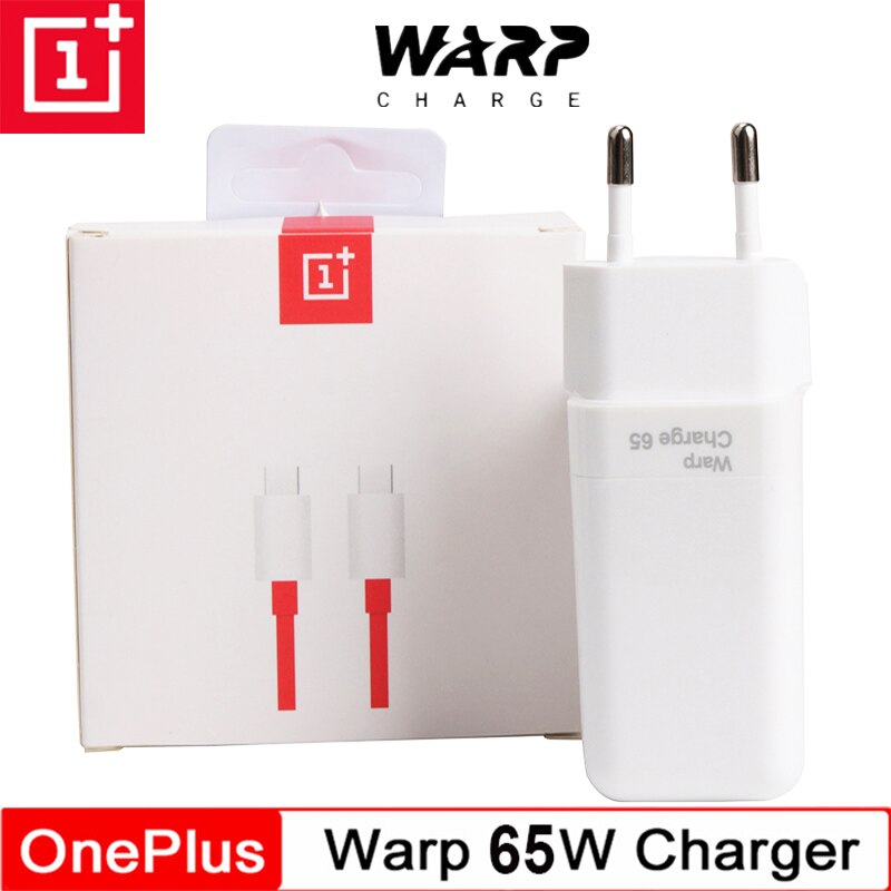 Oneplus Charger Original Fast Warp charger 65W EU US Adapter Type C to type c cable For OnePlus 9 Pro 9R 8T 8 Pro 7T Pro Nord 10