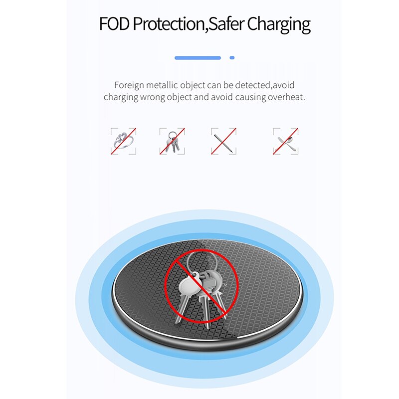 Wireless charger base for iphone xs max xr, samsung  s10 plus,  s9 s8 note 8 , 9 phone wireless fast charger qi charging adapter pad
