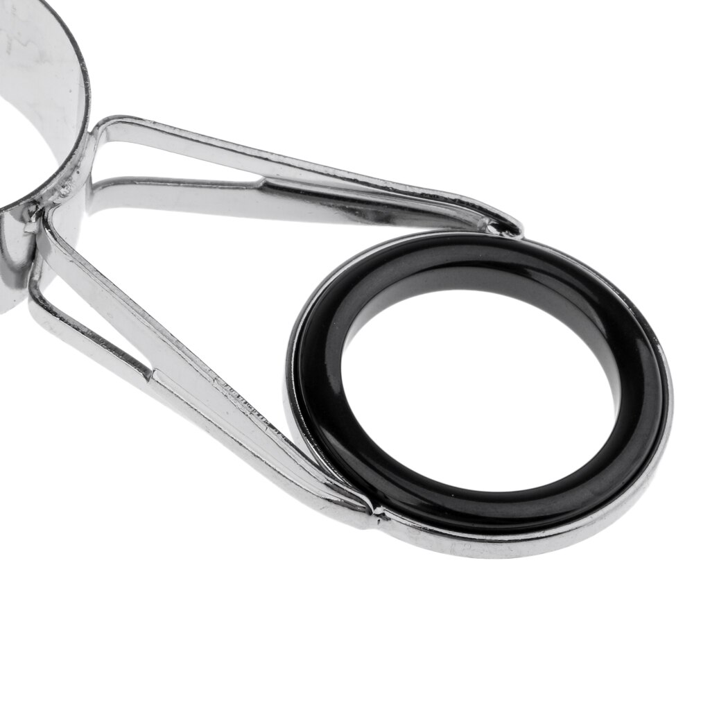 7Pcs/Kit 7 Sizes Fishing Rod Guides Tips Rod Building Repair Parts Eye Rings