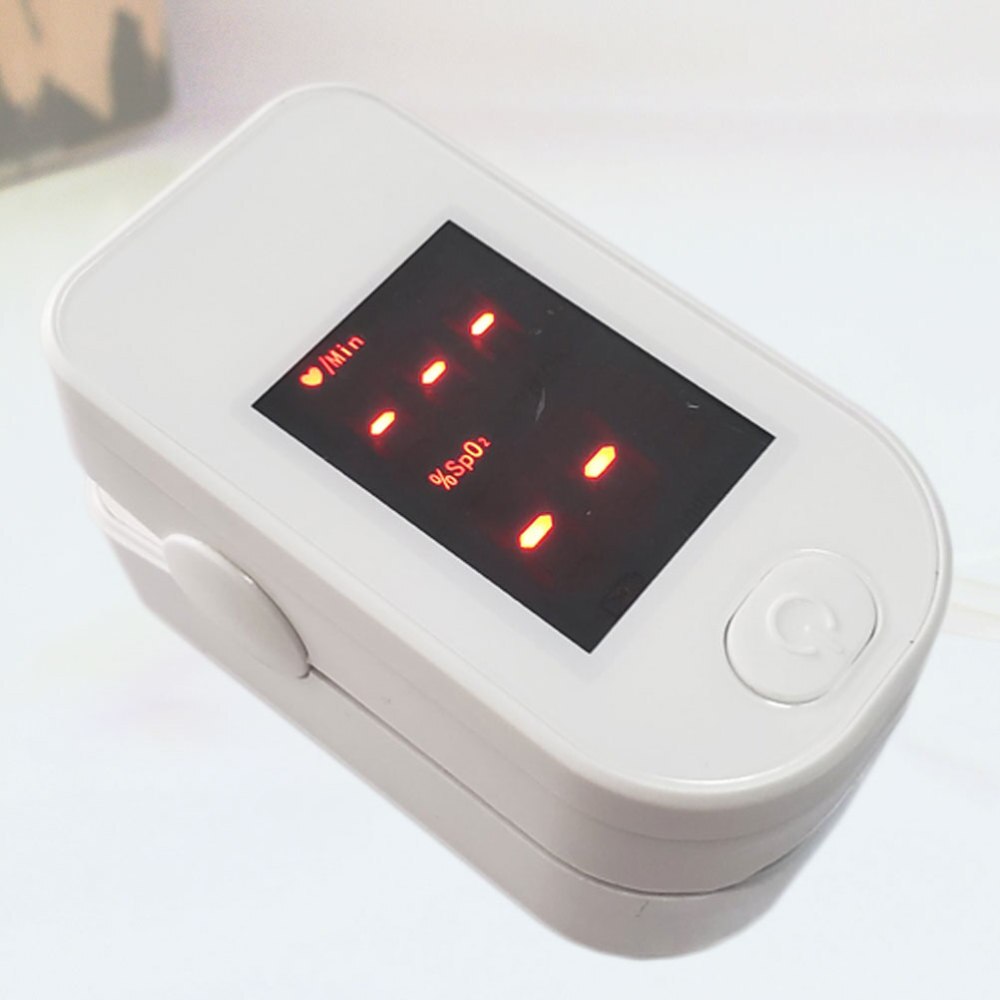 Fingerspids blod ilt spo 2 monitor puls måling måler puls oximeter blod ilt saturation monitor enhed oximeter wi