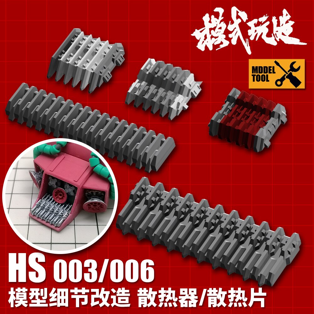 Gundam Science-Fiction Model Details Modificatie Onderdelen