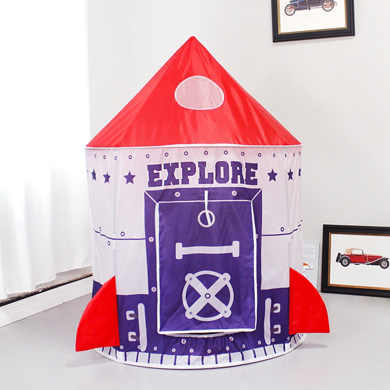 Kids Raket Kasteel Tenten Huis Draagbare Jongens Indoor Outdoor Tuin Opvouwbare Play Tent Lodge Kinderen Ballen Zwembad Playhouse