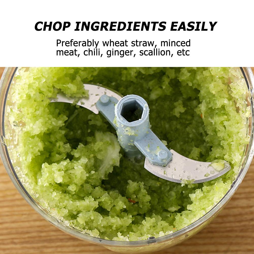 Stainless Steel Manual Meat Grinder Wheat Straw Food Chopper Mincer Mixer Blender Fruits Vegetable Shredder Food Processors