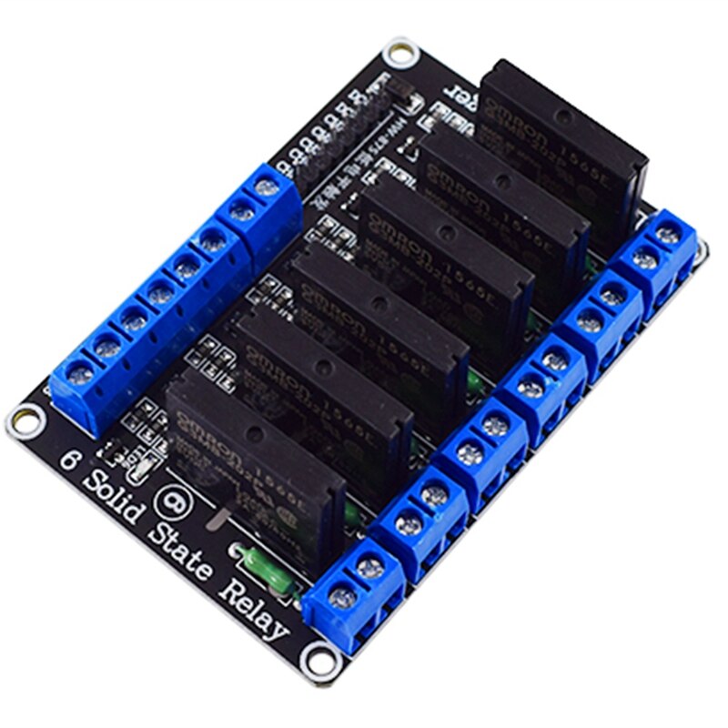 1/2/4/6/8 Solid State Relay Module High Level Low Level 3V5V12V24V Load 250V2A