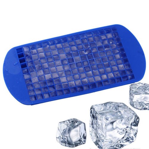 Silikon 160 hulrom mini firkantet isbitbrett maker støpeform sommerfest whisky vinformer barverktøy