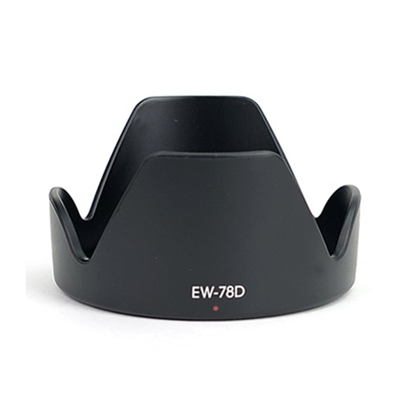 Petal Flower Lens Hood Replace EW-78D for Canon EF 18-200mm f/3.5-5.6 IS / 28-200mm f/3.5-5.6 USM Lenses EW78D EW 78D