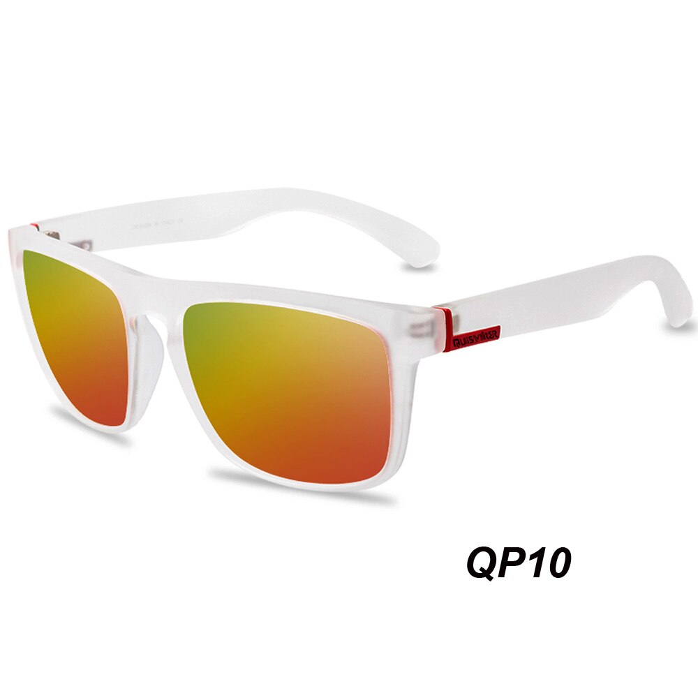 Quisviker mærke firkantede solbriller mænd polariserede solbriller kvinder nuancer oculos de sol masculino: Qp10