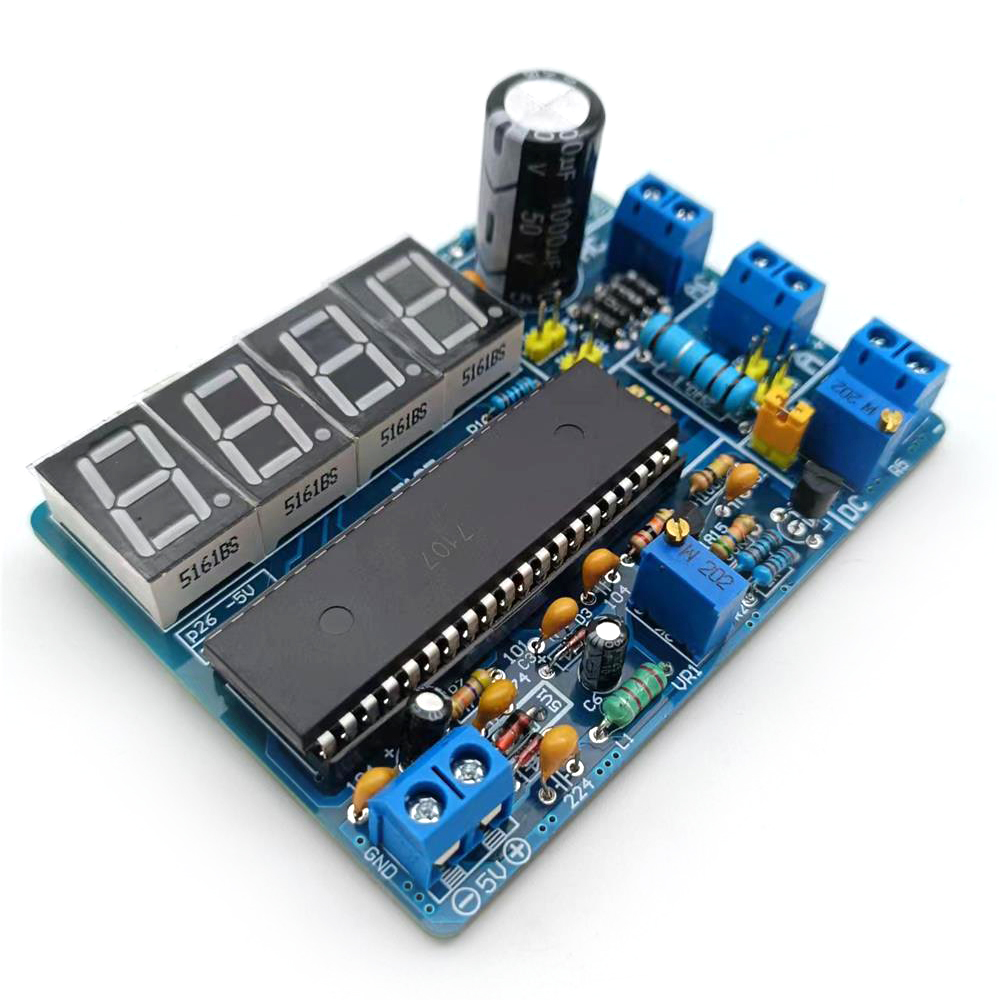 Voltmeter DIY Bausatz Teile Spannungsmesser Elektronische Produktionssuite DIY Bausatz für Studenten Elektronische Übungen