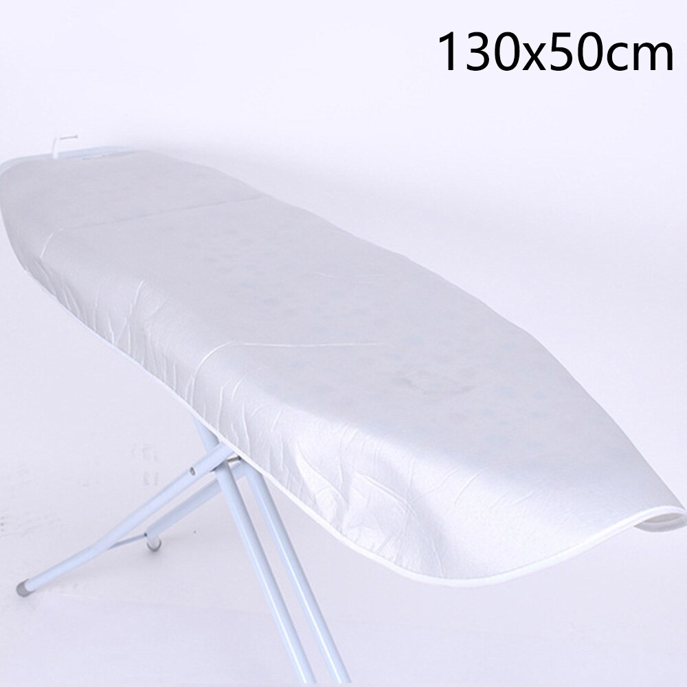 Ironing Board Cover Silver Coated Ironing Board Cover High Temperature Resistance Dustproof 130*50cm Heat Insulation