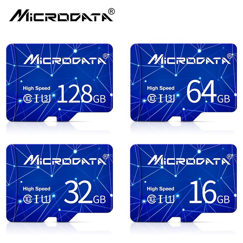 Micro sd klasse 10 32gb minnekort sdxc 128gb 64gb sdhc 32gb/16gb u3 u1 micro sd-kort tf-kort minne flash microsd-kort