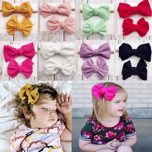 Girl Baby Kids Toddler Headband Hair Band Bow Princess Accessories Headwear