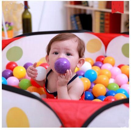 150CM KID PORTABLE FOLDING OUTDOOR & INDOOR PLAY GAME HOUSE CHILDREN POP UP TENT BALL PIT TOYS BALLS FOR POOL CHILDREN'S PLAYPEN