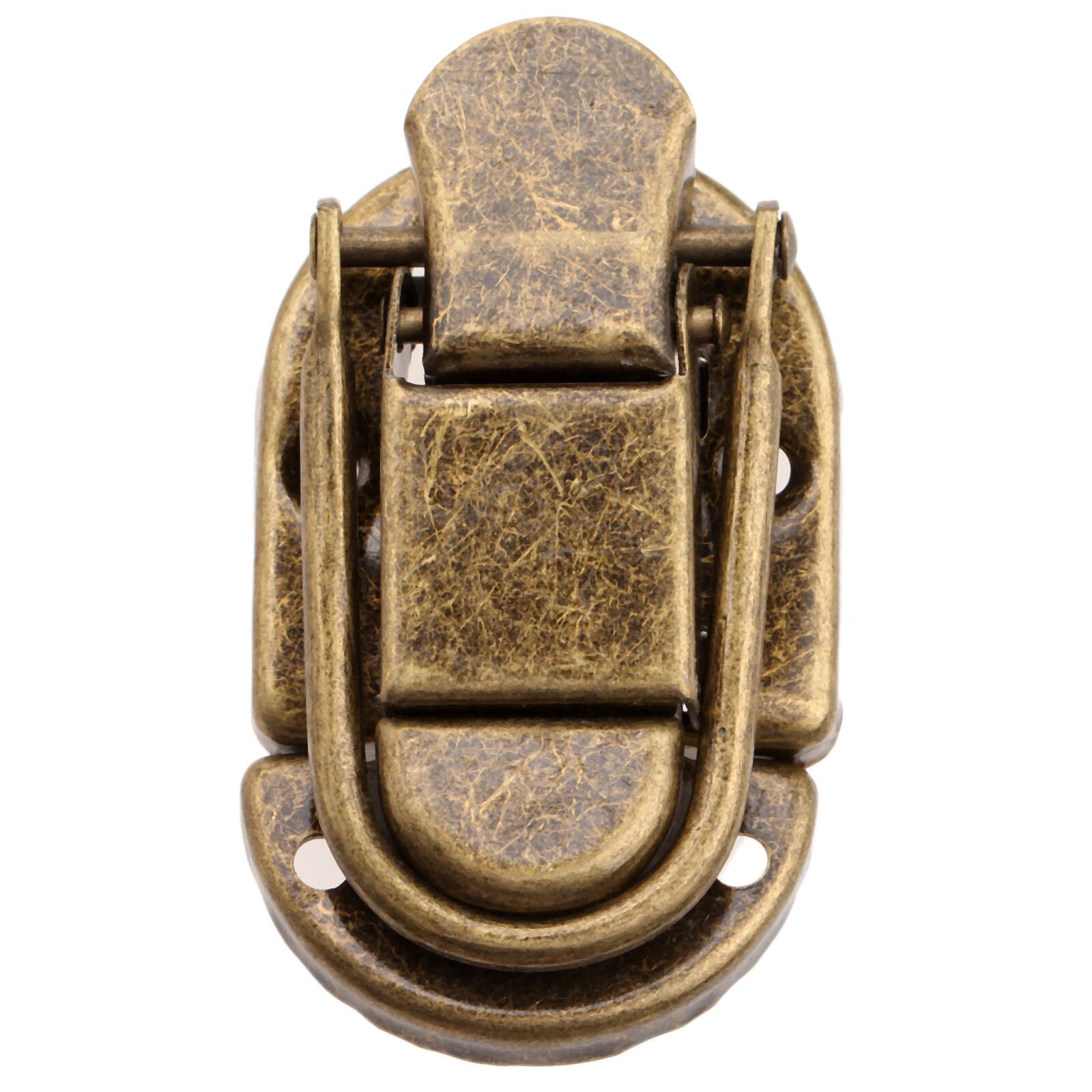 1PC 60*34mm Iron Box Latch Hasps Wine Wooden Box Case Toggle Latch Suitcase Hasp Hardware Tools