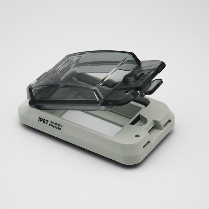 Dust-free 2 Way Circuit Breaker Electric Protection Hood Distribution Box Protective Switch Panel