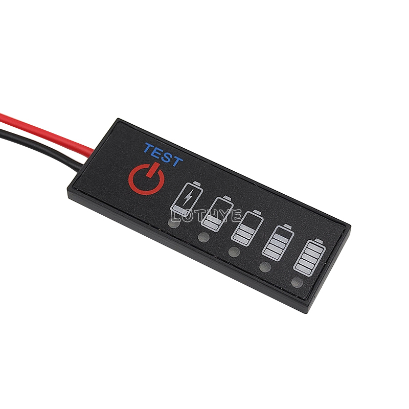 1S 2S 3S 4S 5S 6S 7S 3.7V-29.4V 18650 Li-Ion Lipo Lithium 12V Batterij Niveau Indicator Tester Capaciteit Tester Meter
