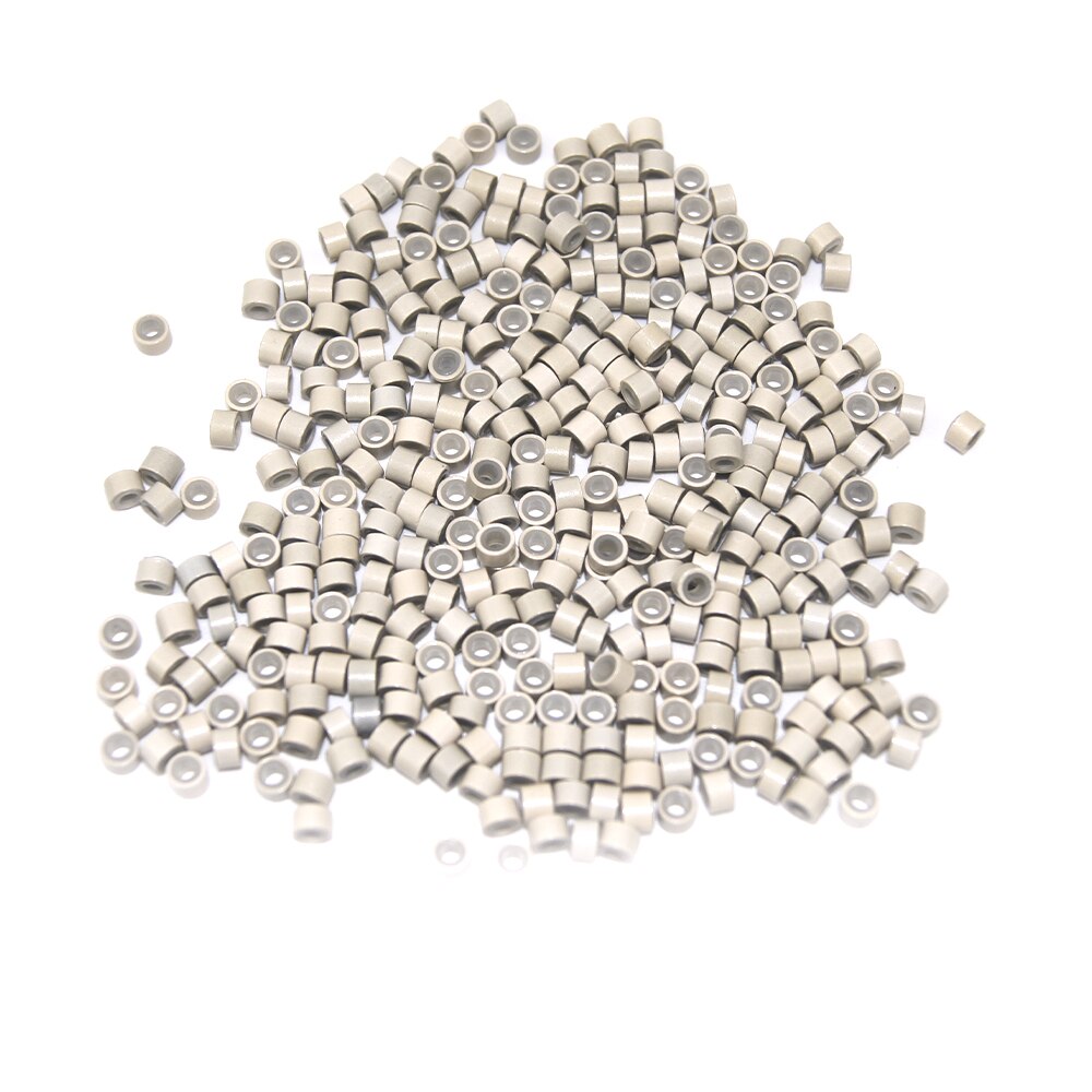 200 Stuks Micro Ring Siliconen Bead Link Microringen Voor Veer Haarverlenging Ringen Buizen Accessoire Salon Hairstylist Tools