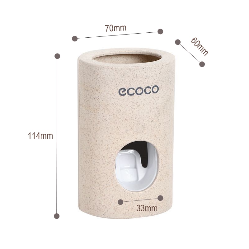 Automatic Toothpaste Dispenser For Bathroom Accessories Plastic Toothpaste Squeezer Wall Mounted Toothpaste Holder Tube Squeezer