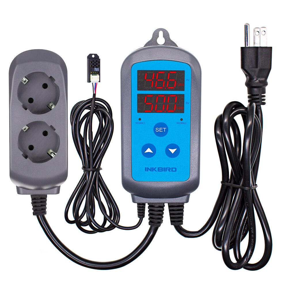 Inkbird ihc -200 nøyaktig digital fuktighetsregulator, avfukting fuktighetskontroll for ventilator