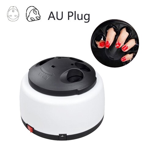 Upgraded Steam Off Gel Nail Remover Machine Portable Electric Nail Steamer with Cuticle Pusher Spoon Tools for Gel Polish Acryl: 04