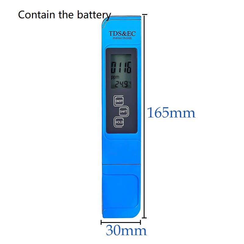 Protable LCD Digital TDS PH Meter Pen of Tester Accuracy 0.01 Aquarium Pool Water Wine Urine Automatic Calibration Measuring