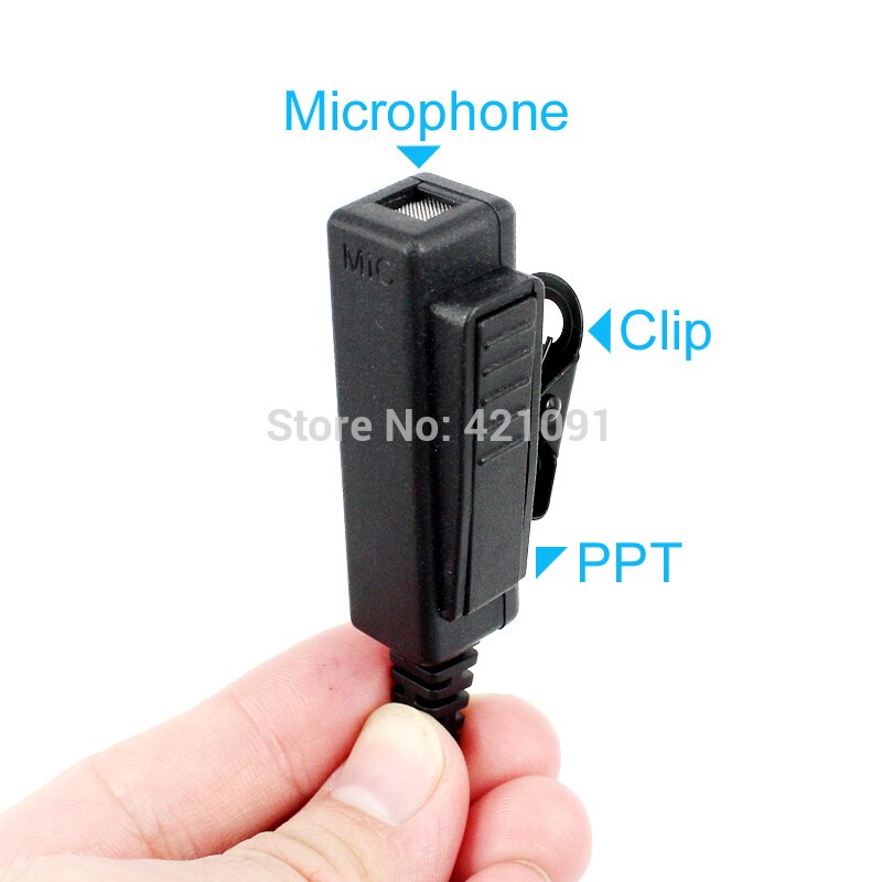 PPT Headset Earpiece For Motorola Xir P6600 P6620 XPR3300 XPR3500 MTP3250 Two Way Radio Walkie Talkie Air Acoustic Tube