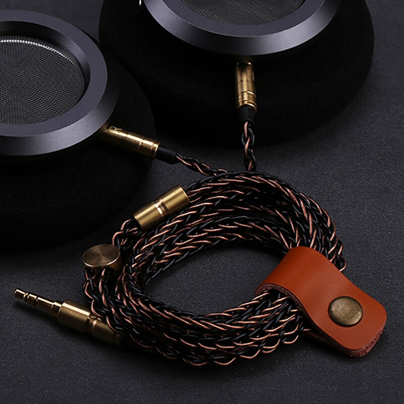 Openheart 8 Core Kabel Voor Hoofdtelefoon 1 Naar 2 Jack 3.5/2.5/4.4Mm Balans Upgrade Vervanging Silver kabels 1.4M Persoonlijkheid