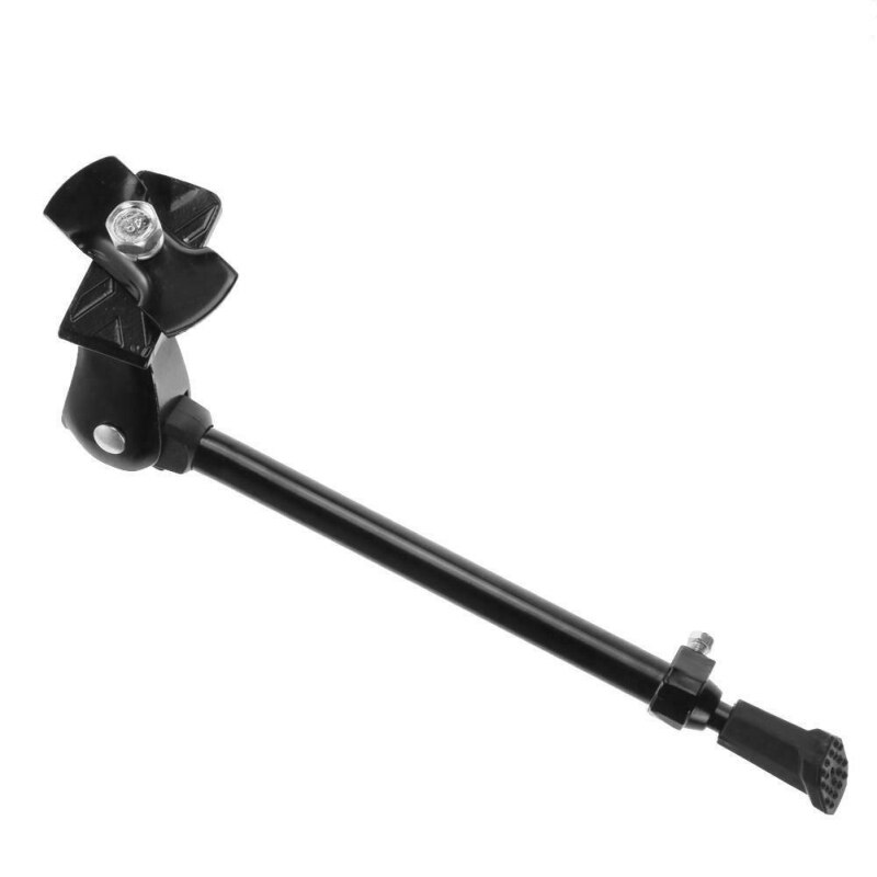 Adjustable Bicycle Kick Alloy Stand Cycle Prop Duty Heavy Foot Rubber Mountain Road Bike Side Kickstand Support Parking Rack