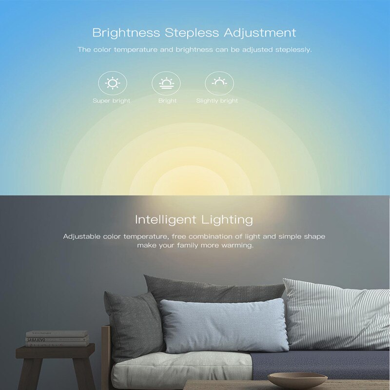 Sky Angle Plafoniera Smart WiFi LED 38W 4560Lm Con Alexa E Google Home – Dimmerabile E Telecomando