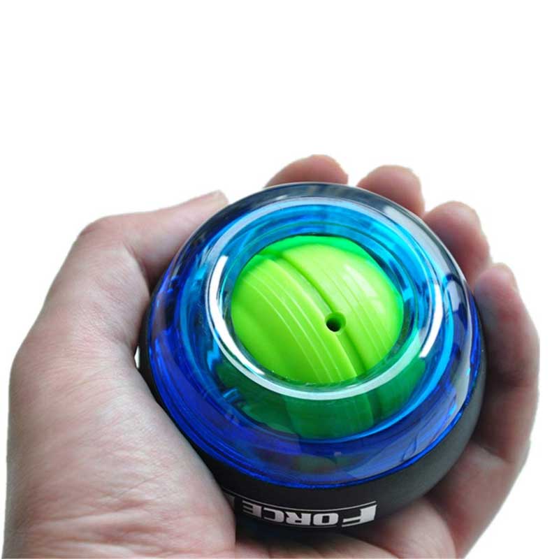Giroscopio de bola de muñeca para gimnasio, ejercitador de agarre de mano, giroscopio de fuerza para Fitness, relajación muscular, 30 libras