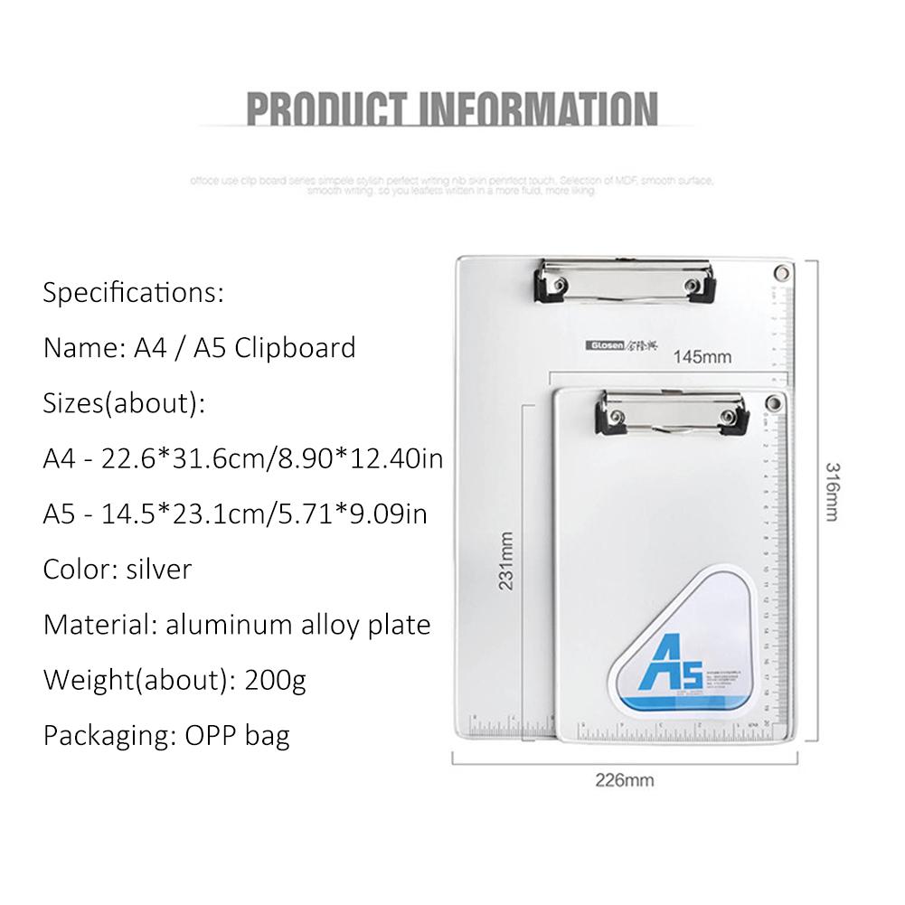 Writing Clipboard Metal File Clipboard For Office Business Professionals Clipboard Writing Board Clip