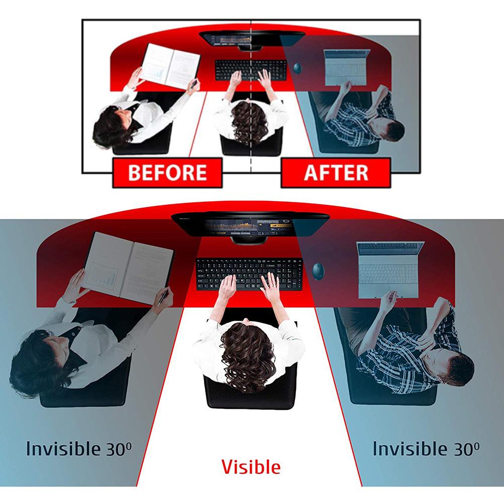 12.5-15.6-inch Computer Monitor Universal 30 Degrees Anti-sneak Peek 100% Anti-Blue Eye Protection Film LCD Protective Film