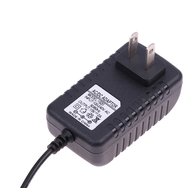 15v 2a ac 100v-240v adattatore convertitore  dc 15v 2a 2000ma alimentatore spina eu us 5.5mm x 2.1-2.5mm