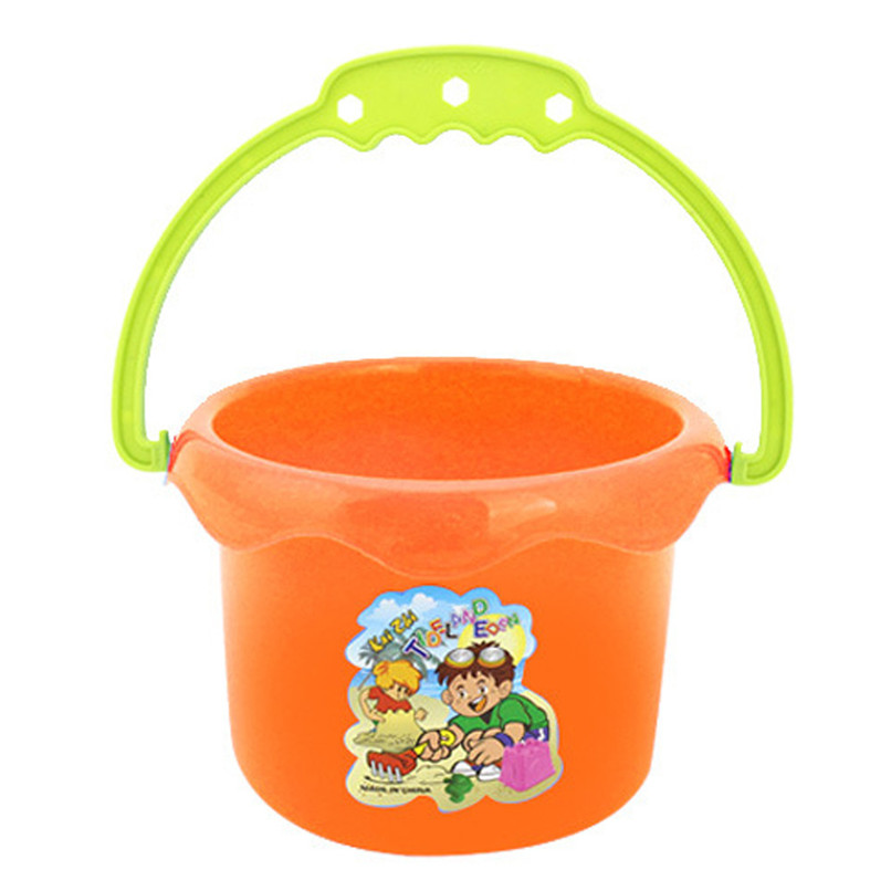 Couleur aléatoire 9 pièces enfants sable plage jouets château seau pelle pelle râteau eau outils ensemble pour enfants jouets bon aux enfants: Watering bucket