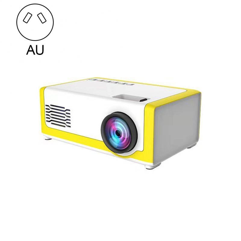 1200 Lumens Children's Mini Projector Support 1080P HD Projectors LCD LED Home Theater Projector Portable Entertainment Cinema: Blue