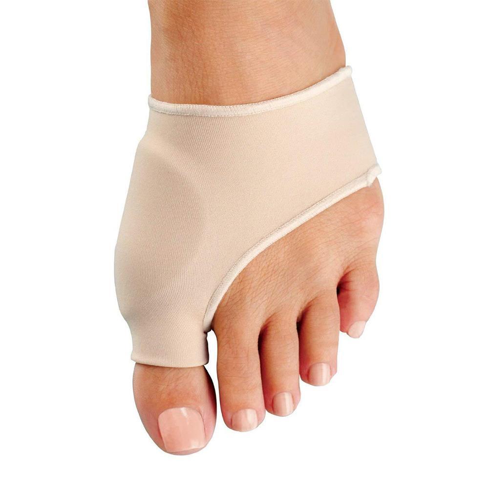 Storetå knyst skinne glattejern korrigerer fod smertelindring hallux valgus begge fødder terapi fodpleje let at have på
