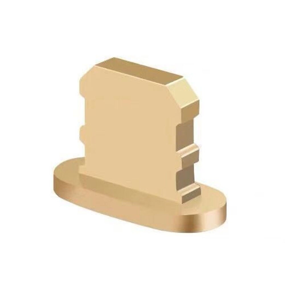 Staubdichte metallabdeckung, staubschutzkappe für ladeanschluss und stecker des iphone 12, 11 pro max , 8 und 7 plus