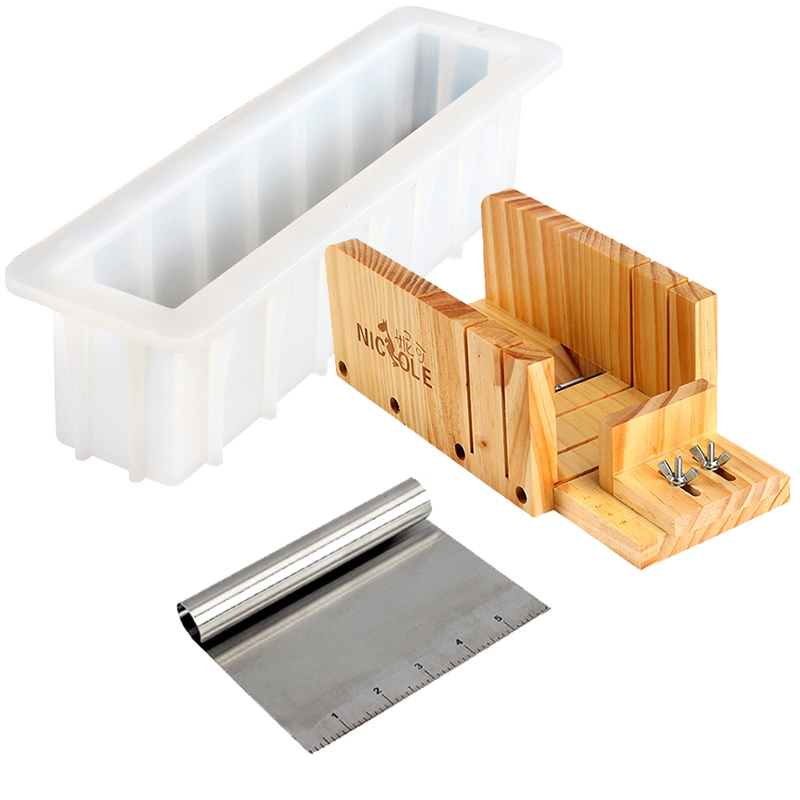 Silicone Soap Mold Set 3 PCS Craft Homemade Soaps Making Tool Mould