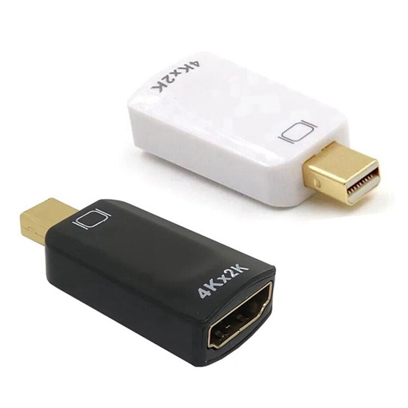 4 kx 2k mini dp til hdmi adapter displayport hann til kvinne  hd 1080p hdmi omformer forair pro